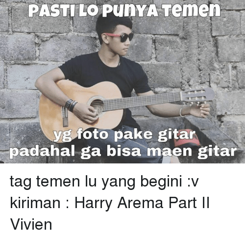 Ketika Gitaris Dibikin Meme Ini Jadi Kocak